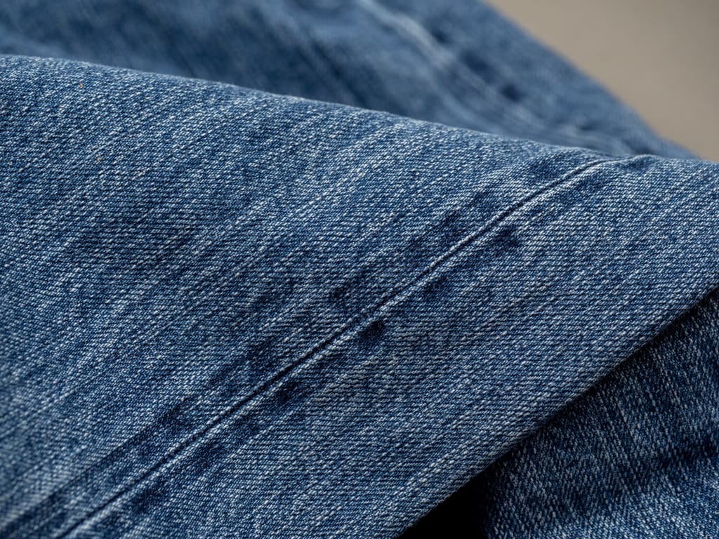 3sixteen Stonewashed Indigo Selvedge Classic Tapered Jeans Cotton