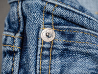 3sixteen Stonewashed Indigo Selvedge Classic Tapered Jeans Rivet