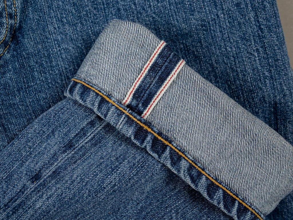 3sixteen Stonewashed Indigo Selvedge Classic Tapered Jeans Selvedge Pant