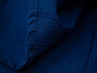 3sixteen Short Sleeve Button Down Indigo Sashiko closeup