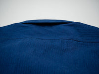 3sixteen Short Sleeve Button Down Indigo Sashiko fabric
