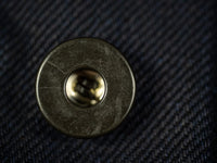3sixteen Type 3s Denim Jacket Shadow Selvedge black button