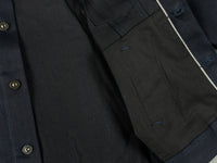 3sixteen Type 3s Denim Jacket Shadow Selvedge black interior