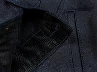 3sixteen Type 3s Denim Jacket Shadow Selvedge cuff detail