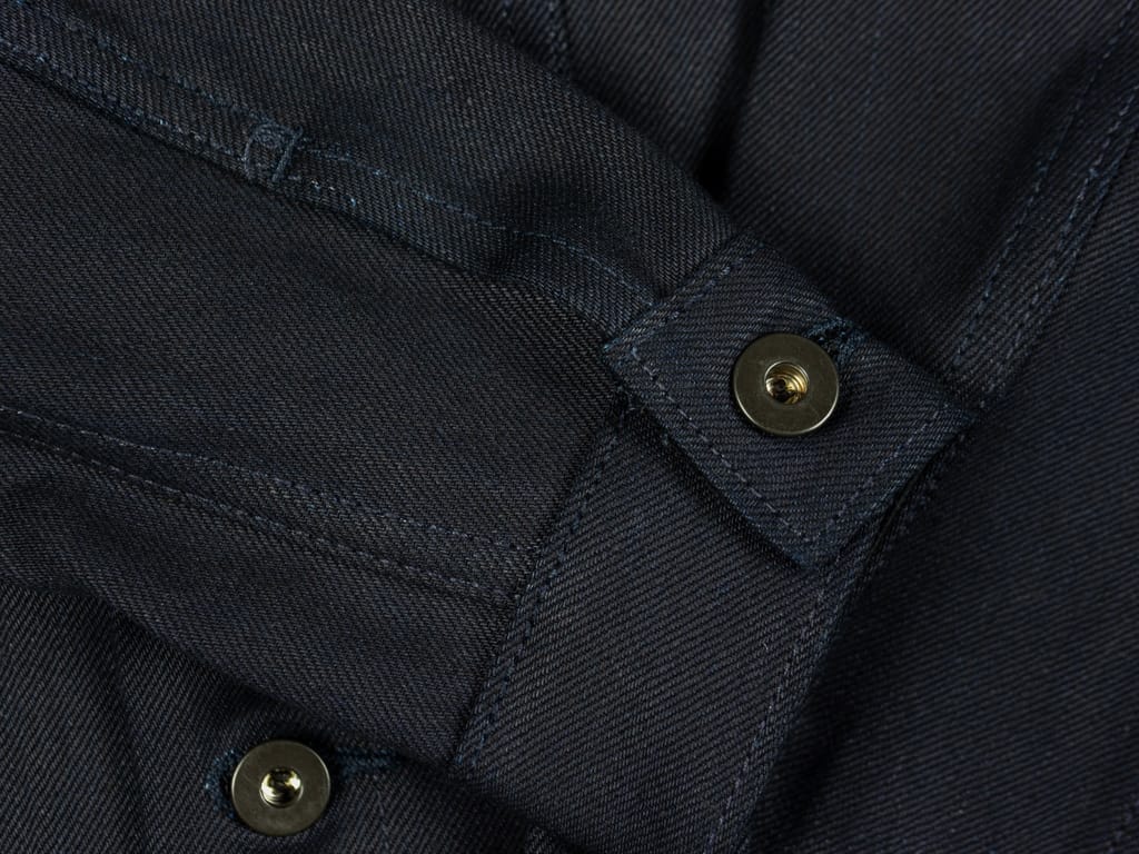 3sixteen Type 3s Denim Jacket Shadow Selvedge cuff