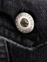 3sixteen Type 3s Denim Jacket Washed 222x 12oz button closeup
