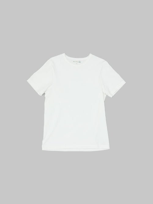 merz b schwanen good originals loopwheeled Tshirt classic fit white front