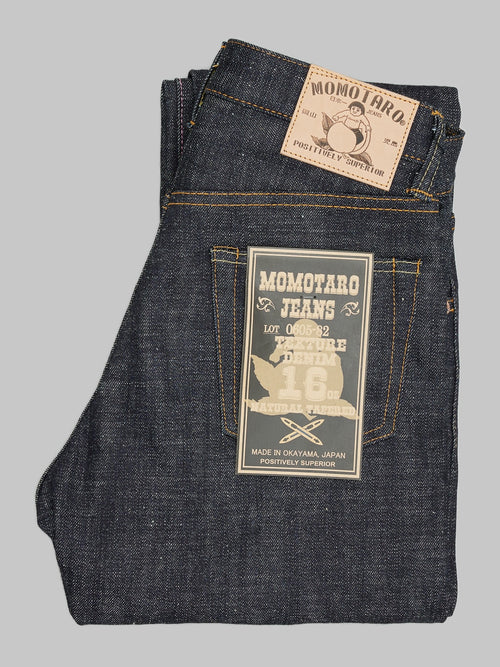 momotaro jeans 0605 82 16oz texture denim natural tapered made in japan
