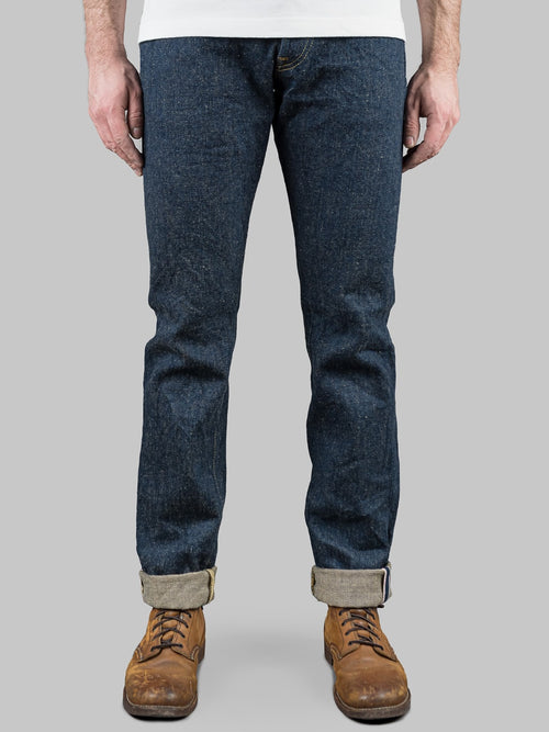 oni denim 246zr secret denim 20oz modern straight jeans front