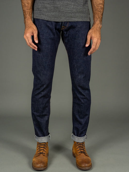 Samurai Jeans "Cho-Kiwami" Relaxed Tapered Jeans Front