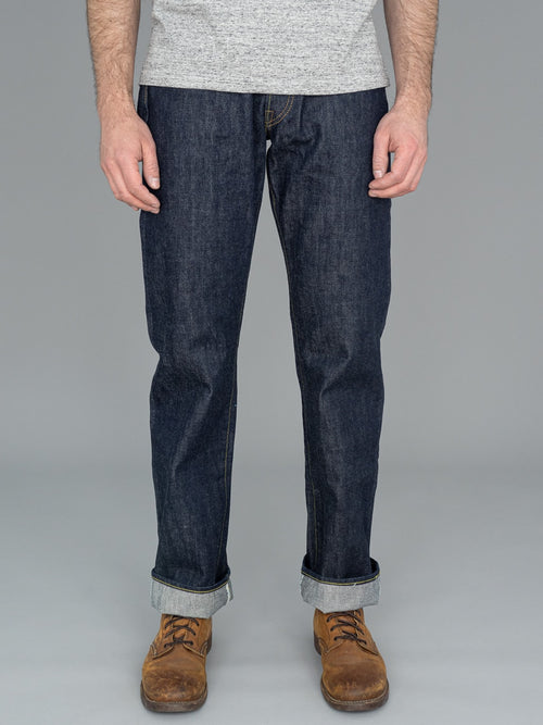 sugar cane SC41947 14.25oz denim 1947 model regular straight jeans fit