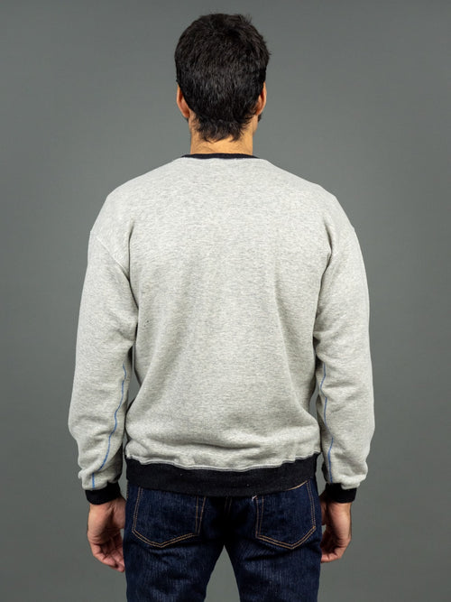 Tanuki "Zuien Kuon" Crewneck Loopwheeled Sweatshirt Back Look