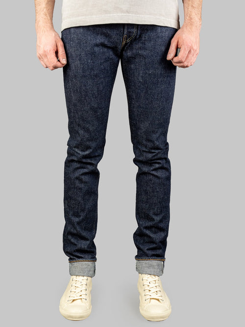 TCB 50s Slim R Jeans front fit