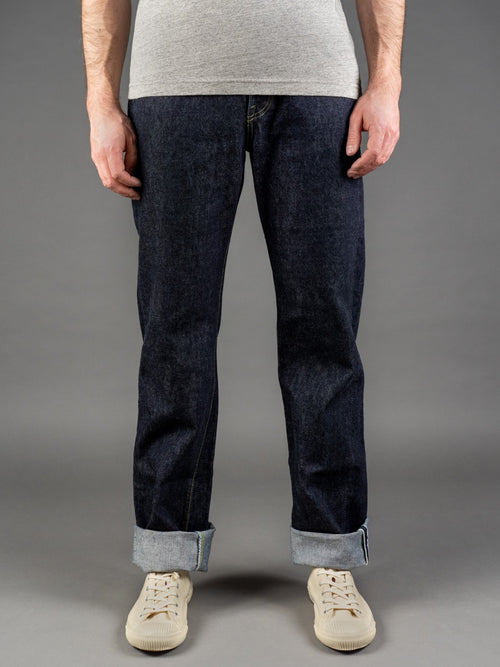TCB S40´s 14oz Regular Straight Jeans selvedge fit