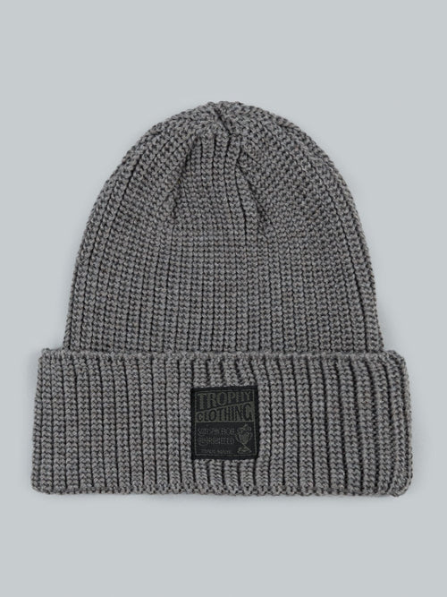 trophy clothing monochrome outlast beanie gray