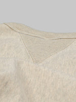 UES Puca Purcara Loopwheeled Sweatshirt oatmeal 100 cotton fabric