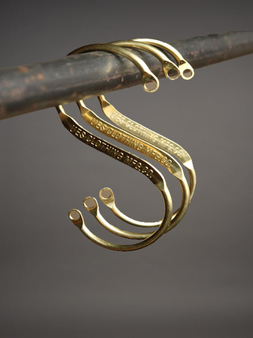 UES Brass S-Hook Golden