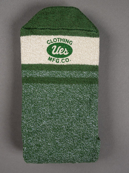 UES Heather Socks Green Made in Japan