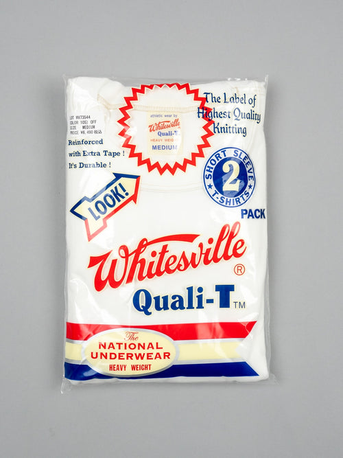 whitesville 2 pack tshirt white packaging front